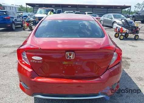 2020 Honda Civic Lx из США, поврежденный, VIN 19XFC2F61LE004885